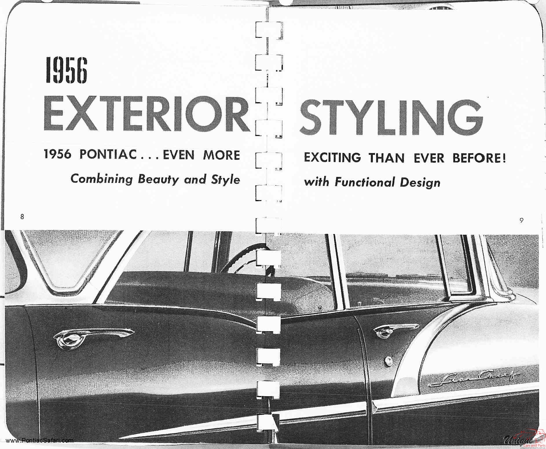 1956 Pontiac Facts Book Page 99